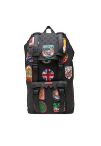 SPRAYGROUND Plecak 910B7435NSZ Czarny. Kolor: czarny. Materiał: skóra