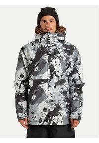 DC Shoes Kurtka narciarska Basic Print ADYTJ03097 Szary Regular Fit. Kolor: szary. Materiał: syntetyk. Wzór: nadruk. Sport: narciarstwo #1