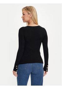 Marciano Guess Sweter 4YGR28 5613Z Czarny Regular Fit. Kolor: czarny. Materiał: wiskoza #3