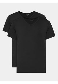 Mustang Komplet t-shirtów 1014664 Czarny Regular Fit. Kolor: czarny. Materiał: bawełna #1