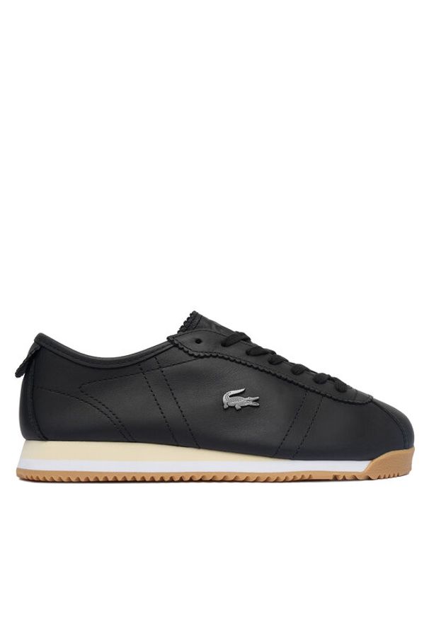 Lacoste Sneakersy Club-Low 51SFA0024 Czarny. Kolor: czarny. Materiał: skóra