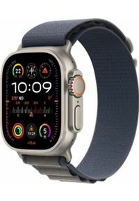 APPLE - Smartwatch Apple Smartwatch Apple MREQ3NF/A Niebieski Tytan 49 mm. Rodzaj zegarka: smartwatch. Kolor: niebieski