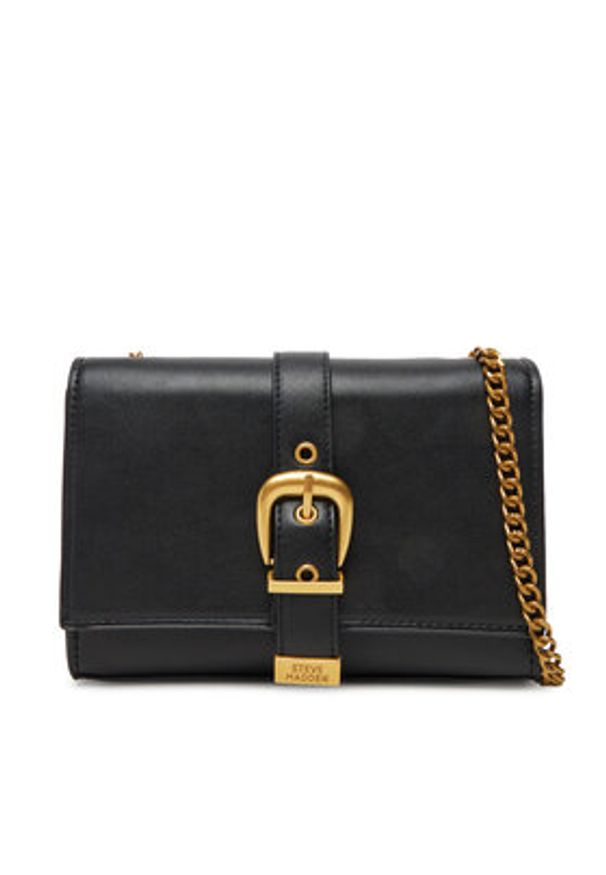 Steve Madden Torebka Barch SM13001708 Czarny. Kolor: czarny. Materiał: skórzane