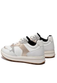 Geox Sneakersy D Runntix B D25RRB 085FU C1000 Biały. Kolor: biały. Materiał: materiał