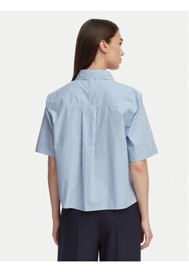 TOMMY HILFIGER - Tommy Hilfiger Koszula WW0WW48899 Niebieski jasny Relaxed Fit. Kolor: niebieski. Materiał: bawełna