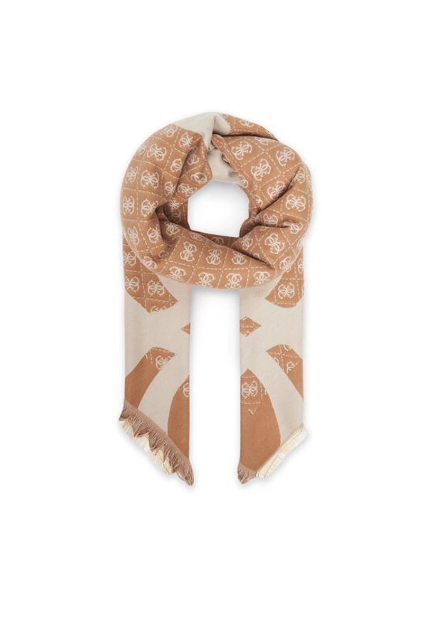 Guess Chusta AW5418 POL03 Beżowy. Kolor: beżowy. Materiał: poliester, materiał