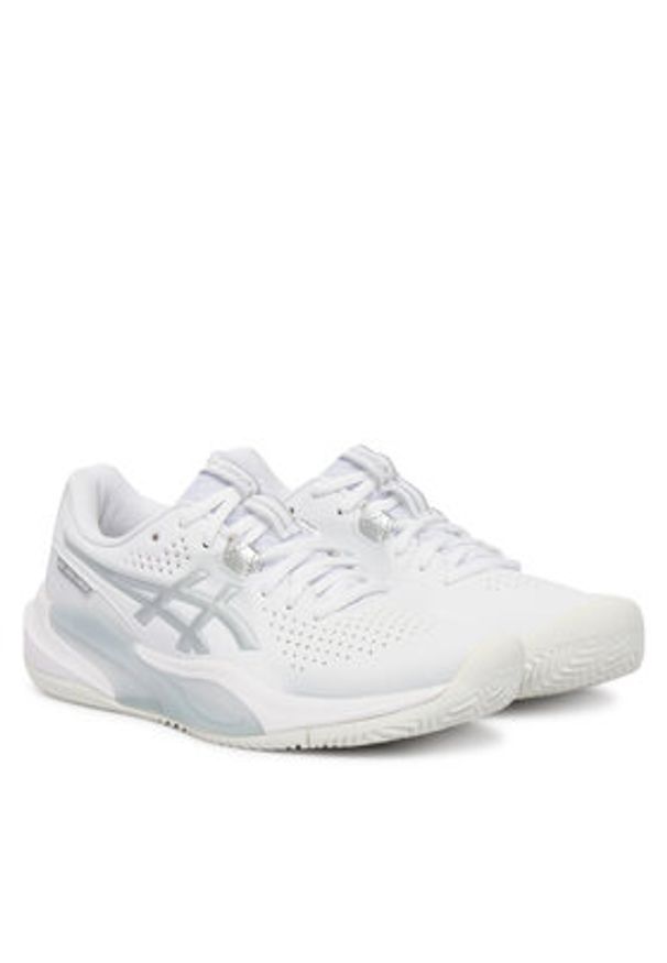Asics Buty do tenisa Gel-Challenger 15 Clay 1042A293 Biały. Kolor: biały. Materiał: skóra. Sport: tenis