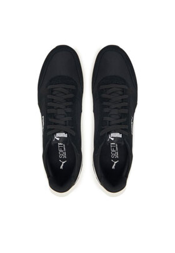 Puma Sneakersy 401622 01 Czarny. Kolor: czarny. Materiał: zamsz, skóra