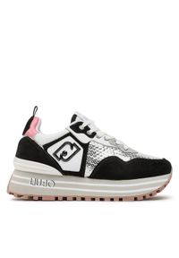 Liu Jo Sneakersy Max Wonder 01 BA3013 PX343 Czarny. Kolor: czarny. Materiał: zamsz, skóra