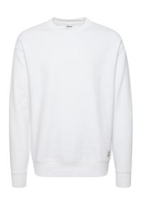 !SOLID - Solid Bluza 21107419 Biały Regular Fit. Kolor: biały. Materiał: bawełna