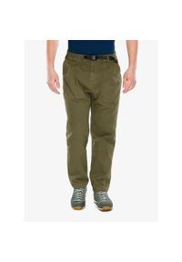 Spodnie bawełniane Gramicci Loose Tapered Ridge Pant. Kolor: zielony. Materiał: bawełna. Sport: turystyka piesza