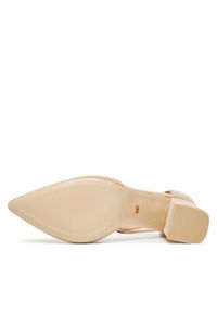 DeeZee Czółenka DZ0068 Beżowy. Kolor: beżowy. Materiał: materiał