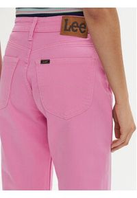 Lee Jeansy Carol 112349595 Różowy Straight Fit. Kolor: różowy #5