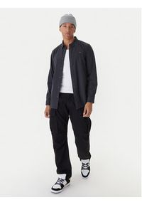 Quiksilver Koszula EQYWT04670 Czarny Regular Fit. Kolor: czarny. Materiał: bawełna