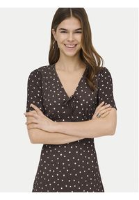only - ONLY Sukienka letnia Molly 15371873 Brązowy Regular Fit. Kolor: brązowy. Materiał: syntetyk. Sezon: lato #5