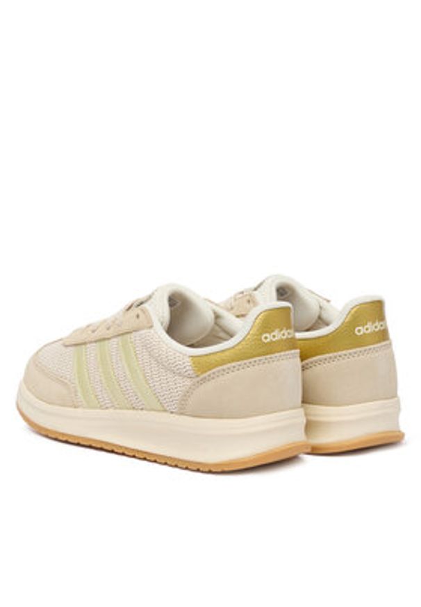 Adidas - adidas Sneakersy Run 70S 2.0 KK3393 Beżowy. Kolor: beżowy. Materiał: zamsz, skóra. Sport: bieganie