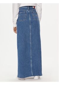 Tommy Jeans Spódnica jeansowa Claire DW0DW17673 Granatowy Regular Fit. Kolor: niebieski. Materiał: bawełna
