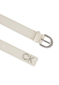 Calvin Klein Pasek Damski Re-Lock Rnd Bckl Blt W/Tip K60K611103 Écru #3