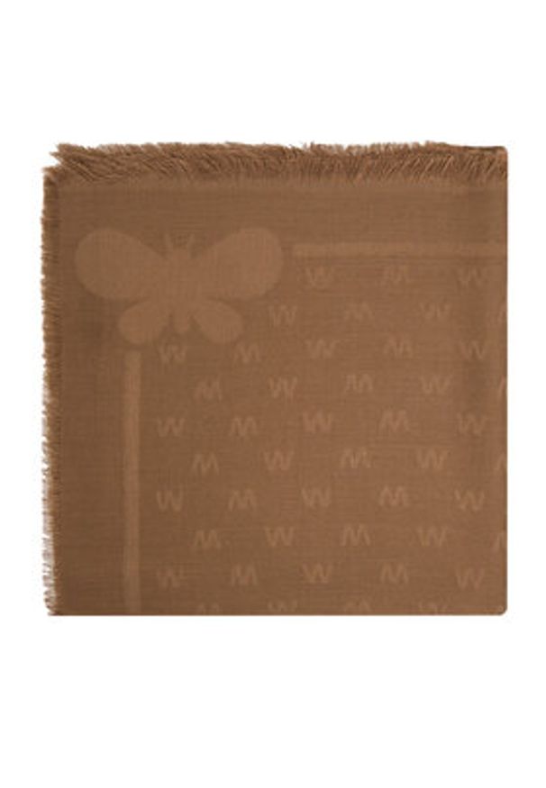 Weekend Max Mara Chusta Dire 2525546075 Brązowy. Kolor: brązowy. Materiał: wiskoza, materiał