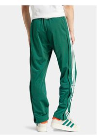 Adidas - adidas Spodnie dresowe adicolor Classics Adibreak IM8213 Zielony Regular Fit. Kolor: zielony. Materiał: syntetyk #6