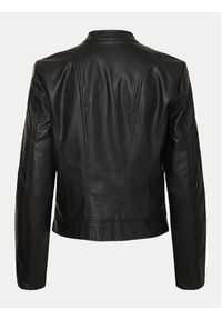 Vero Moda Kurtka z imitacji skóry 10274998 Czarny Regular Fit. Kolor: czarny. Materiał: skóra #5