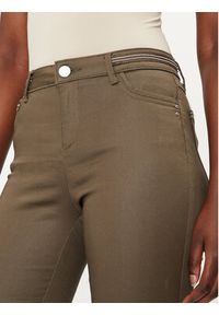 Morgan Jeansy 212-PALONA Khaki Slim Fit. Kolor: brązowy #3