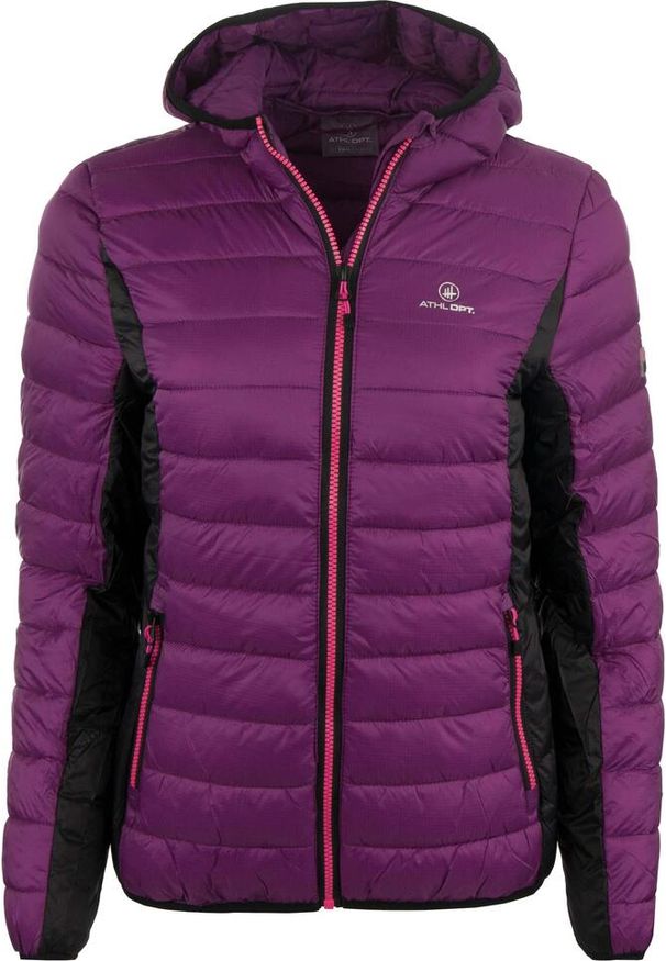 ZUMBA WEAR - Kurtka Damska Athl. DPT Salome Purple L - Sportowa i Oddychająca. Kolor: fioletowy. Sport: taniec, joga i pilates