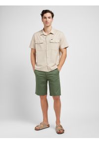 Lee - LEE MĘSKIE SZORTY MATERIAŁOWE LEE REGULAR CHINO SHORT OLIVE GROVE 112351272. Materiał: materiał #4