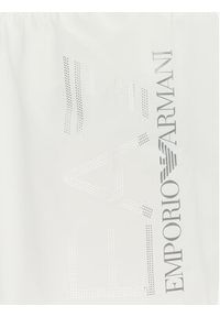 EA7 Emporio Armani Szorty kąpielowe 7M000550 AF14497 F0065 Biały Regular Fit. Kolor: biały. Materiał: syntetyk
