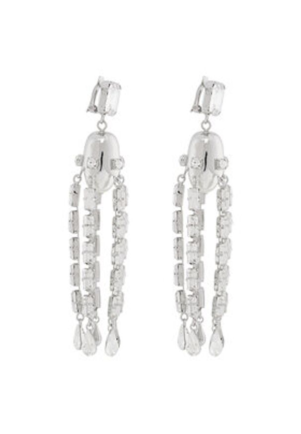 Weekend Max Mara Klipsy Callas 2525756095650 Srebrny. Materiał: metalowe. Kolor: srebrny