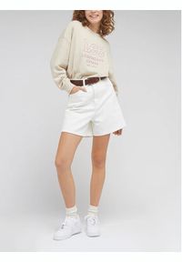 Lee Szorty jeansowe Stella L37EGVA60 112330595 Écru Regular Fit. Materiał: lyocell, bawełna #5