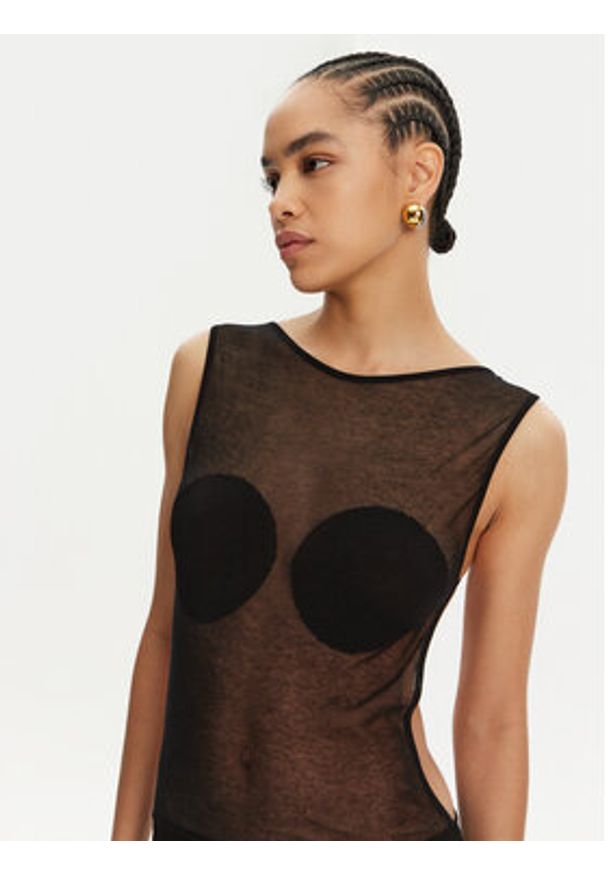 JACQUEMUS Sukienka wieczorowa 251KN592-2434 Czarny Regular Fit. Kolor: czarny. Materiał: wiskoza. Styl: wizytowy