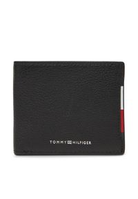 TOMMY HILFIGER - Portfel męski Tommy Hilfiger. Kolor: czarny