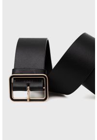 Answear Lab pasek damski kolor czarny. Kolor: czarny. Styl: wakacyjny #2