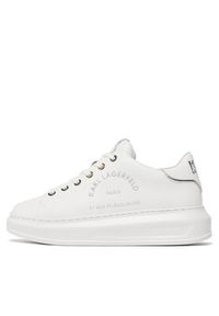 Karl Lagerfeld - KARL LAGERFELD Sneakersy KL62539F Biały. Kolor: biały