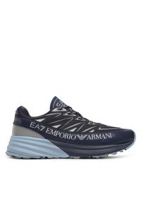 EA7 Emporio Armani Sneakersy X8X129 XK307 S644 Czarny. Kolor: czarny. Materiał: materiał