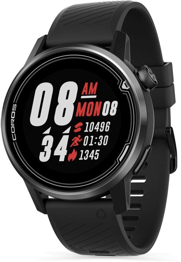 COROS - Coros APEX Premium Multisport Watch LCD 42 mm Cyfrowy Ekran dotykowy. Rodzaj zegarka: cyfrowe
