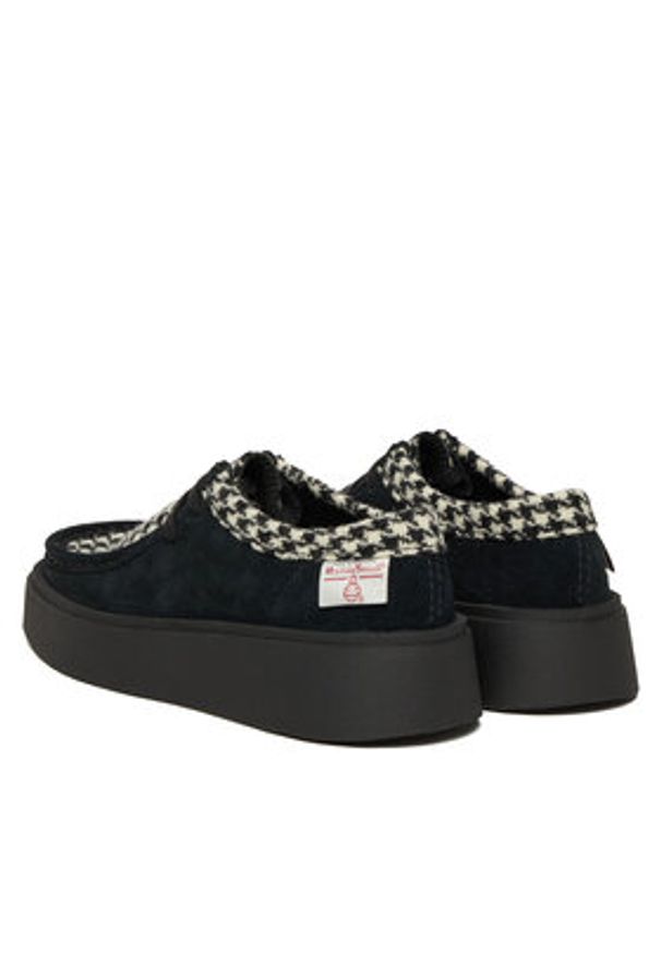 Clarks Półbuty Torview W 26184945 Czarny. Kolor: czarny. Materiał: zamsz, skóra