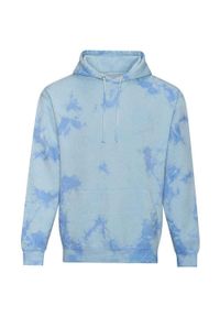 AWDIS - Bluza Z Kapturem Unisex Adult Tie Dye. Typ kołnierza: kaptur. Kolor: wielokolorowy, turkusowy, niebieski