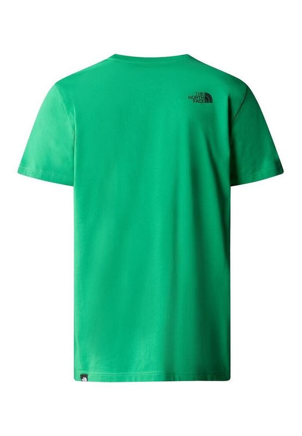 Koszulka turystyczna męska The North Face Simple Dome Tee. Kolor: zielony. Materiał: bawełna. Sezon: lato