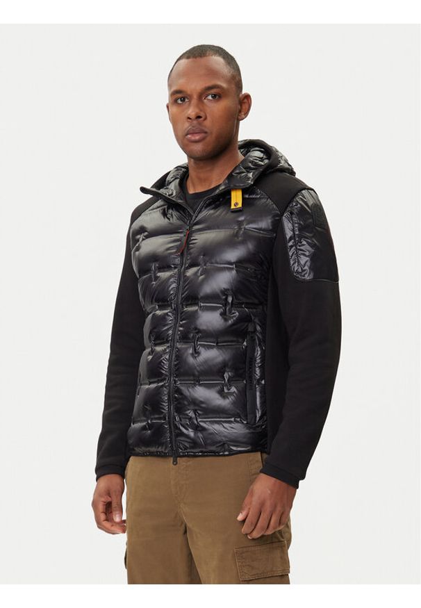 Parajumpers Kurtka puchowa Gyles 25WMPMHYQP01 Czarny Regular Fit. Kolor: czarny. Materiał: syntetyk