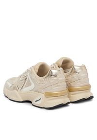 Replay - REPLAY Sneakersy GWS9N .000.C0019T Beżowy. Kolor: beżowy. Materiał: materiał #5