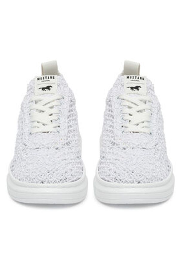 Mustang Sneakersy 1468-301 Biały. Kolor: biały. Materiał: materiał