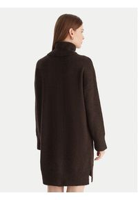 Vero Moda Sukienka dzianinowa Aquarius 10331900 Brązowy Regular Fit. Kolor: brązowy. Materiał: syntetyk #4