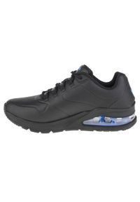skechers - Buty do chodzenia męskie Skechers Uno 2. Kolor: czarny. Materiał: guma, syntetyk, tkanina, materiał. Sport: turystyka piesza