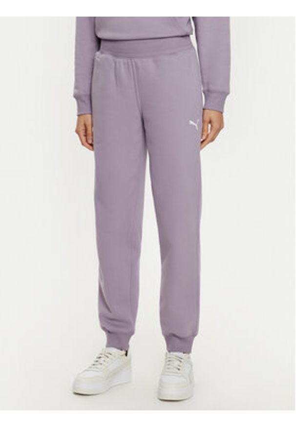 Puma Dres 683091 Fioletowy Relaxed Fit. Kolor: fioletowy. Materiał: bawełna, syntetyk