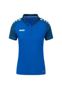 Koszulka polo dla dzieci Jako Performance. Typ kołnierza: polo. Kolor: niebieski. Materiał: poliester. Sport: piłka nożna #1