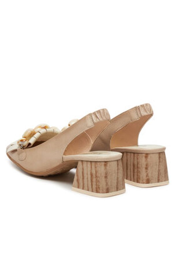 Hispanitas Czółenka Hanoi HV253945 Brązowy. Kolor: brązowy. Materiał: skóra