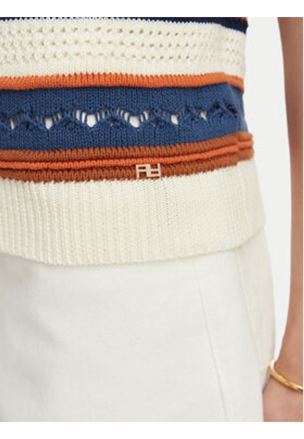 Artigli Sweter ACMA004487 Kolorowy Regular Fit. Materiał: bawełna. Wzór: kolorowy