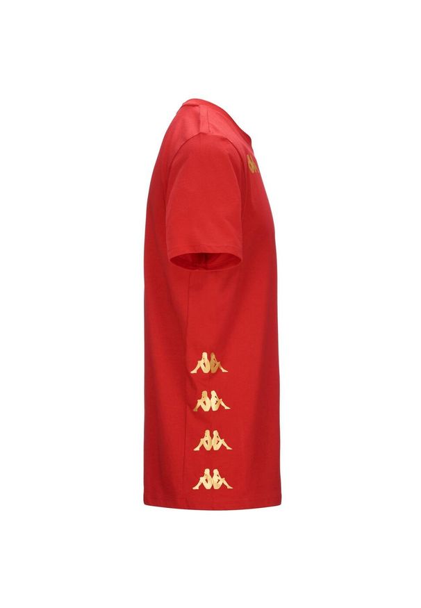 Koszulka dla dzieci Kappa Giovo. Kolor: wielokolorowy, czerwony. Sport: piłka nożna